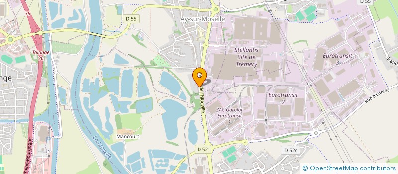localisation de l'entreprise RR  AY-SUR-MOSELLE