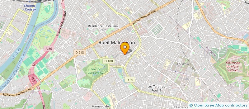 localisation de l'entreprise RR&A à RUEIL-MALMAISON