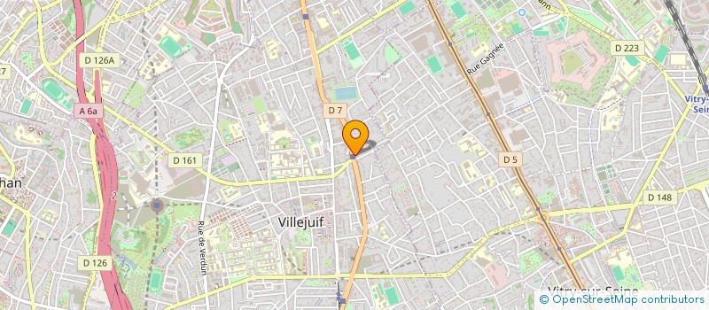 localisation de l'entreprise RR ALIMENTATION GENERALE EXOTIQUE à VILLEJUIF