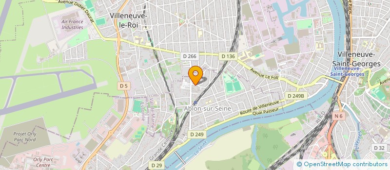 localisation de l'entreprise RR CAPELLO  ABLON-SUR-SEINE