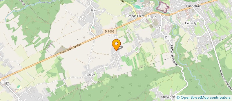 localisation de l'entreprise RR CONSTRUCTIONS ET SERVICES  SCIEZ