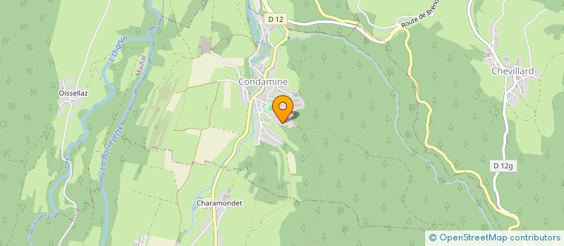 localisation de l'entreprise RR CONSULTING  CONDAMINE