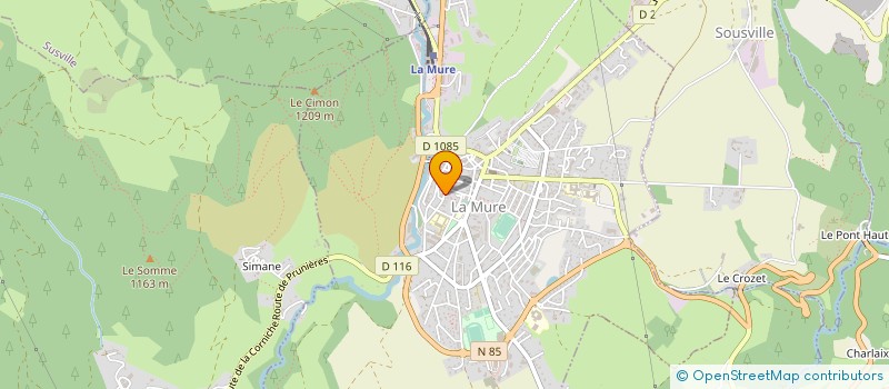 localisation de l'entreprise RR EXPRESS FRIGO  LA MURE