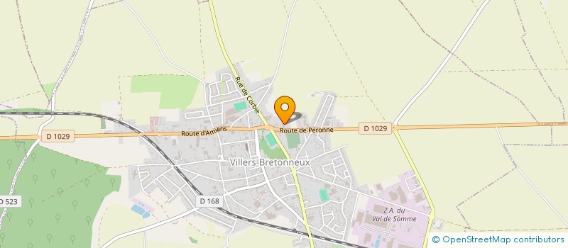 localisation de l'entreprise RR HOLDING à VILLERS-BRETONNEUX