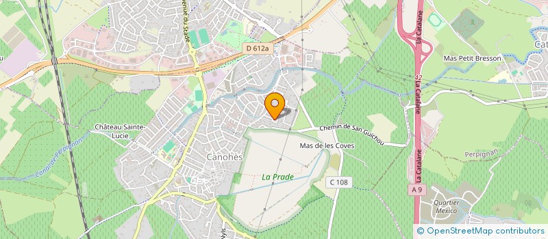 localisation de l'entreprise RR-IMMO  CANOHES