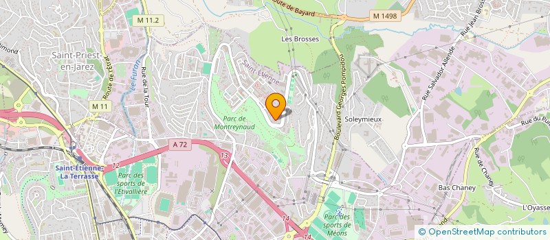 localisation de l'entreprise RR IMMO  SAINT-ETIENNE