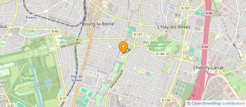 localisation de l'entreprise RR INDUSTRY  L'HAY-LES-ROSES