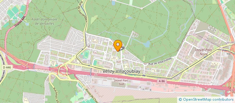 localisation de l'entreprise RR MOTORSPORT à CHAVILLE