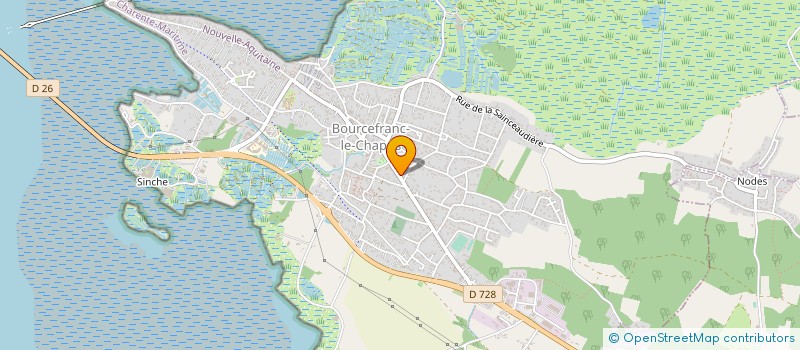 localisation de l'entreprise RR OSTREA  BOURCEFRANC-LE-CHAPUS