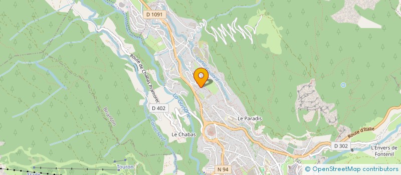 localisation de l'entreprise RR PROPRETE à BRIANCON