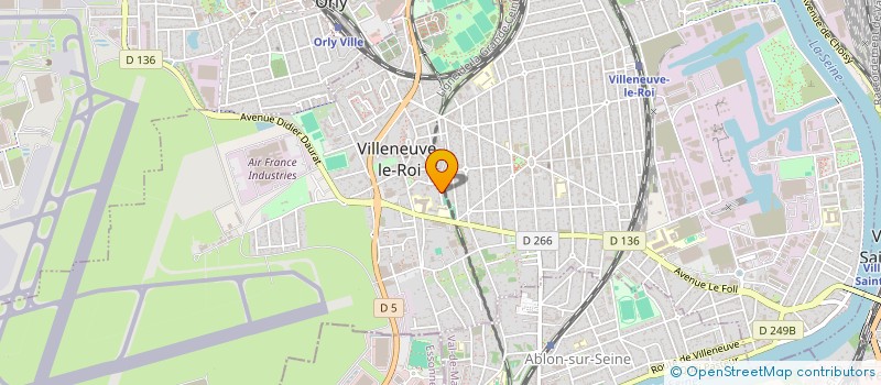 localisation de l'entreprise RR RENOV'  VILLENEUVE-LE-ROI