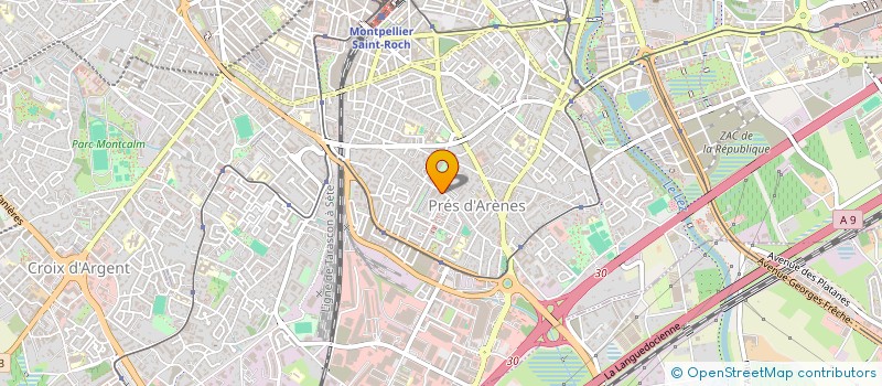 localisation de l'entreprise RR ROBERT ROUVIERE à MONTPELLIER