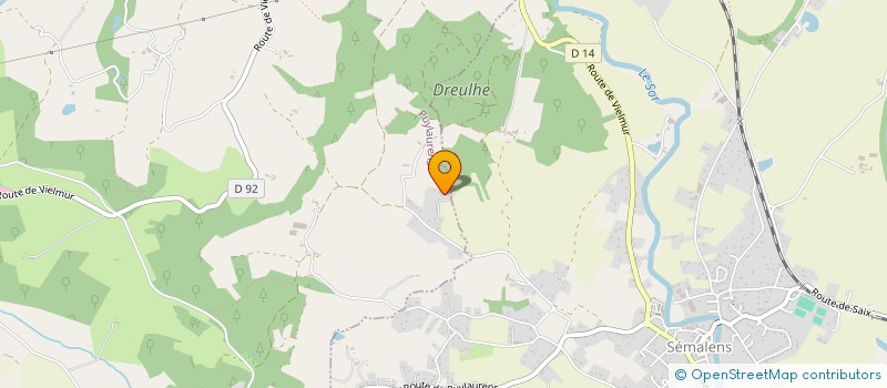 localisation de l'entreprise RR SERVICES  PUYLAURENS