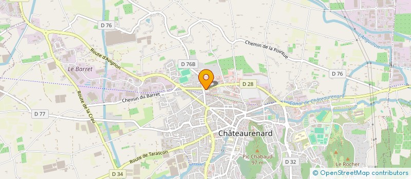 localisation de l'entreprise RR SUSHI  CHATEAURENARD