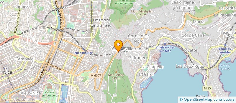 localisation de l'entreprise RRB à NICE