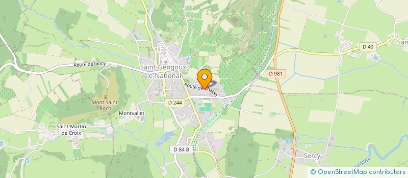 localisation de l'entreprise RRBDC1  CORMATIN