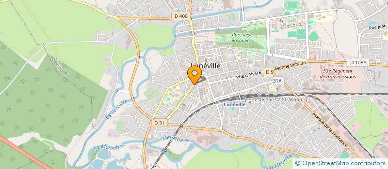localisation de l'entreprise RRCG CONCEPT à LUNEVILLE