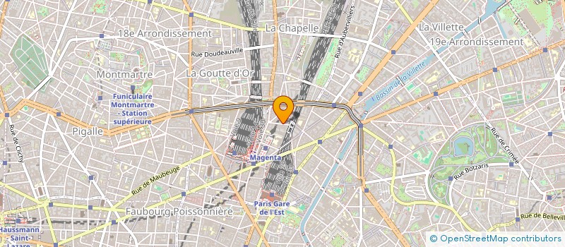 localisation de l'entreprise RRD  PARIS