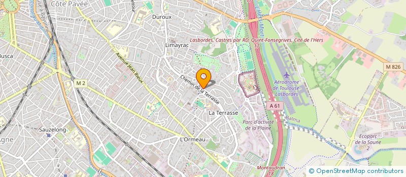 localisation de l'entreprise RRD à TOULOUSE
