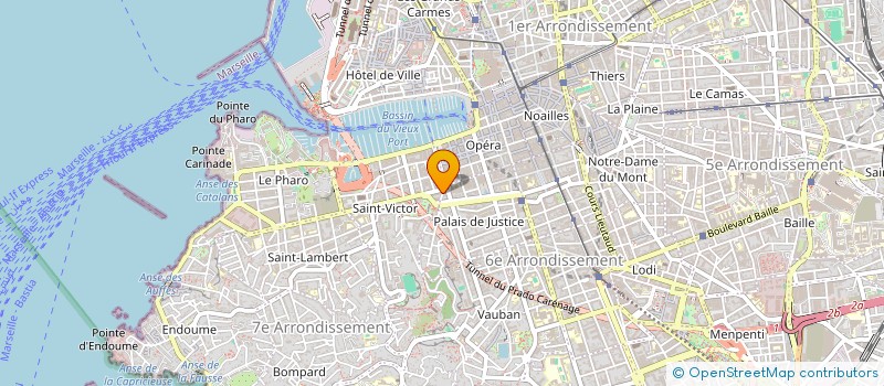 localisation de l'entreprise RRGROUP  MARSEILLE