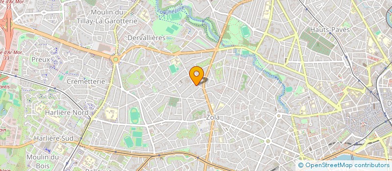 localisation de l'entreprise RRH FORMATIONS à NANTES