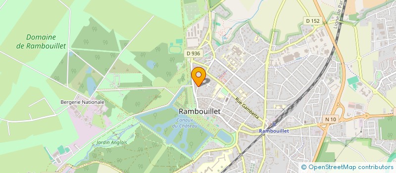 localisation de l'entreprise RRJ PLOMBERIE à RAMBOUILLET