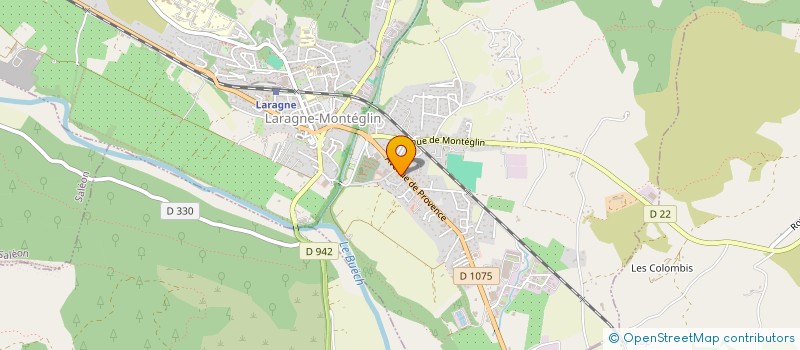 localisation de l'entreprise RRL à LARAGNE-MONTEGLIN