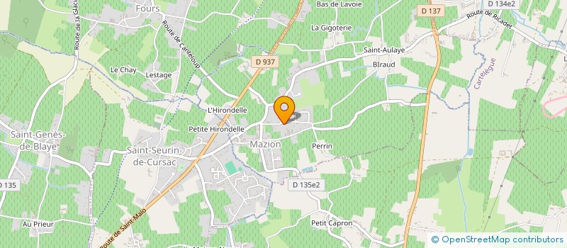 localisation de l'entreprise RRLE-MAGNE  MAZION