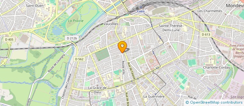 localisation de l'entreprise RROSE SELAVY à CAEN