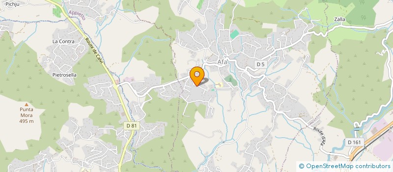localisation de l'entreprise RRS à AFA