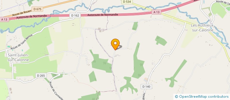 localisation de l'entreprise RRVS  LES AUTHIEUX-SUR-CALONNE