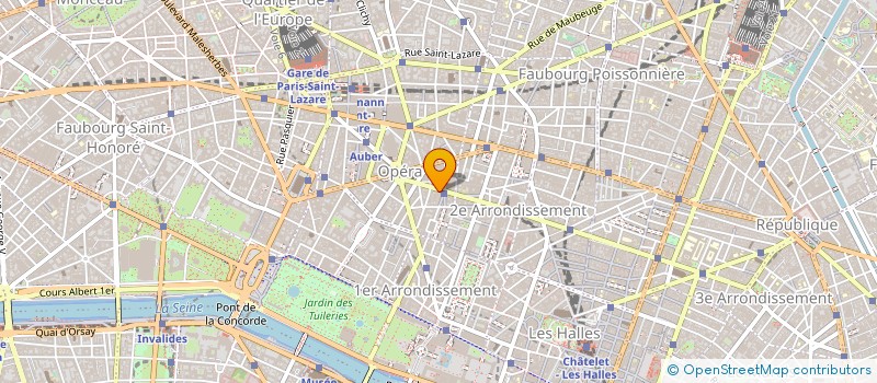 localisation de l'entreprise RRW II GROWTH à PARIS