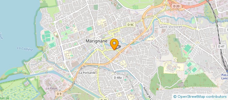 localisation de l'entreprise RS 13  MARIGNANE