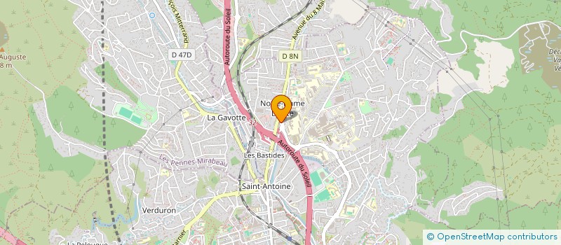 localisation de l'entreprise RS 13 AUTO à MARSEILLE