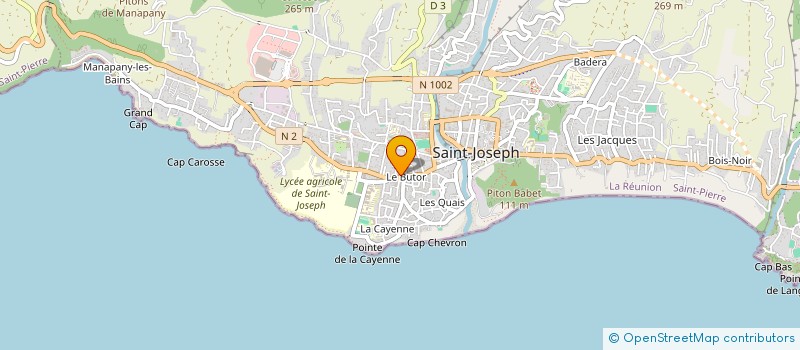 localisation de l'entreprise RS à SAINT-JOSEPH
