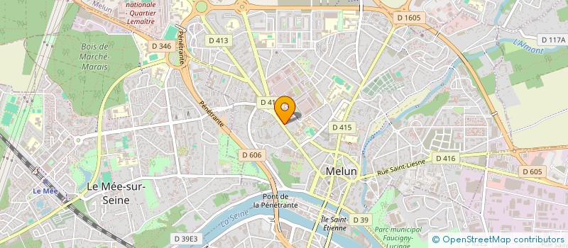 localisation de l'entreprise RS à MELUN