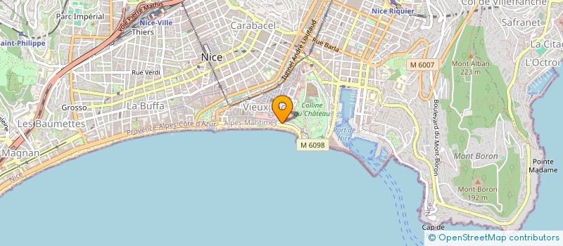 localisation de l'entreprise RS  NICE