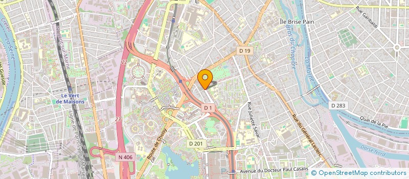 localisation de l'entreprise RS  VITRY-SUR-SEINE