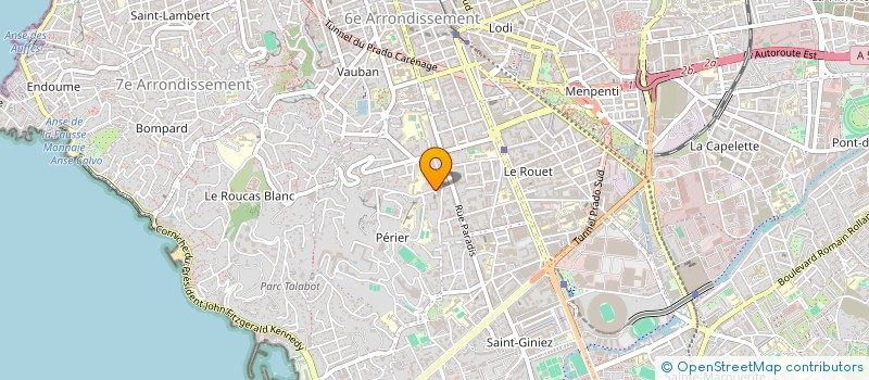 localisation de l'entreprise RS  MARSEILLE