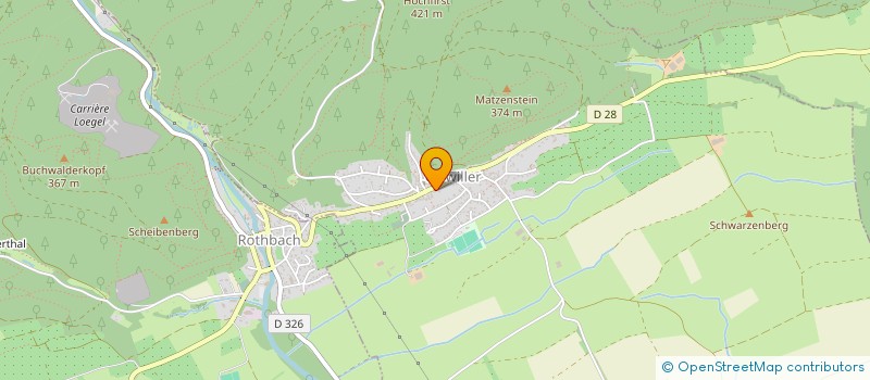 localisation de l'entreprise RS ADVISOR CONSULTING  OFFWILLER