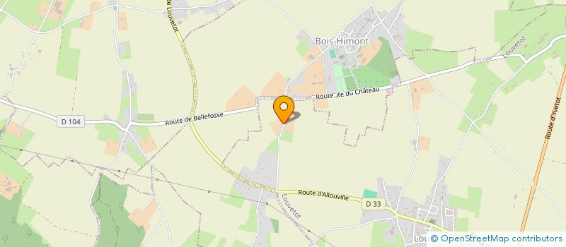 localisation de l'entreprise RS AGENCEMENT  LOUVETOT