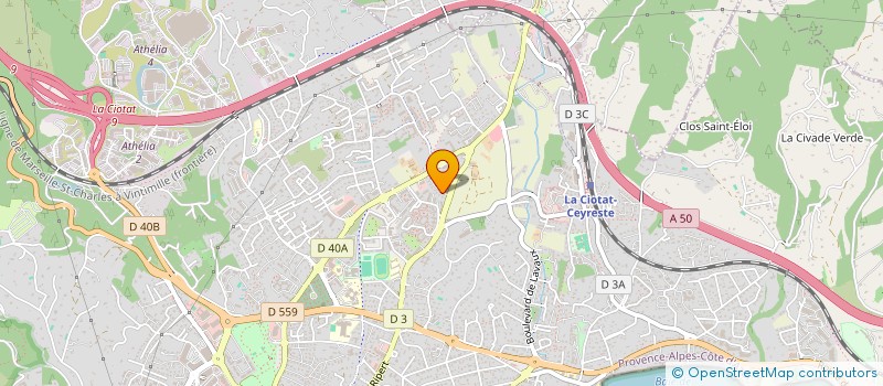 localisation de l'entreprise RS AGENCEMENT LA CIOTAT à LA CIOTAT