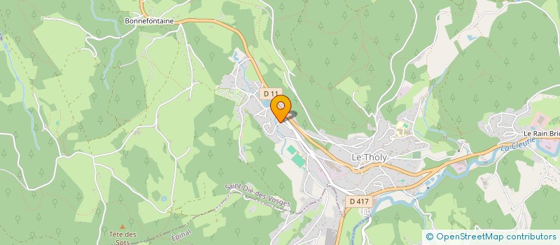 localisation de l'entreprise RS ASSISTANCE à LA FORGE