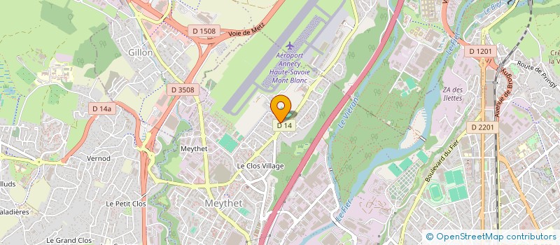 localisation de l'entreprise RS AUTO à ANNECY