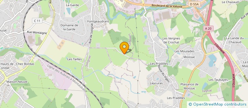 localisation de l'entreprise RS AUTO 87 à LIMOGES