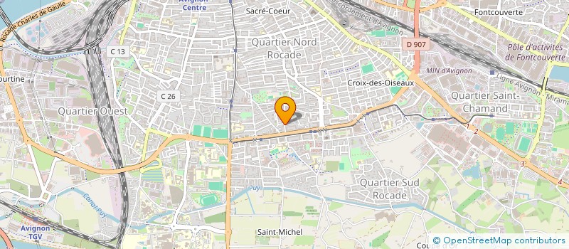 localisation de l'entreprise RS AUTO  AVIGNON