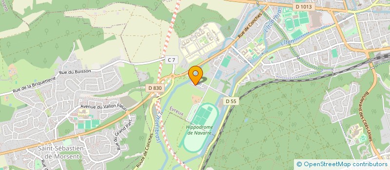 localisation de l'entreprise RS AUTO  EVREUX