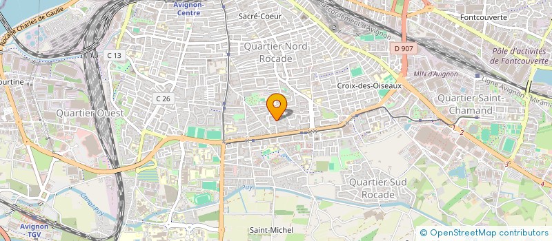 localisation de l'entreprise RS AUTOMOBILE  AVIGNON