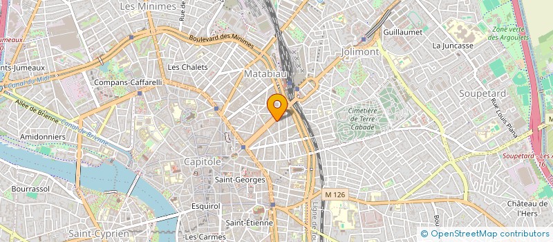 localisation de l'entreprise RS AVOCAT  TOULOUSE