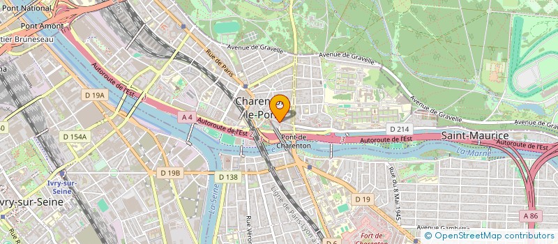 localisation de l'entreprise RS BARBER  CHARENTON-LE-PONT